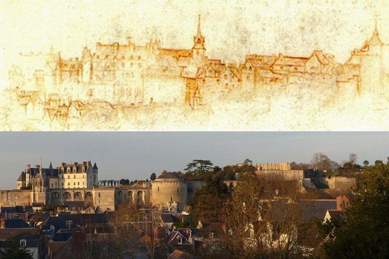 Maison Centre Ville Avec Parking, Jardin, Vue, Ac, Le Point De Vue De Leonard Amboise Exteriér fotografie